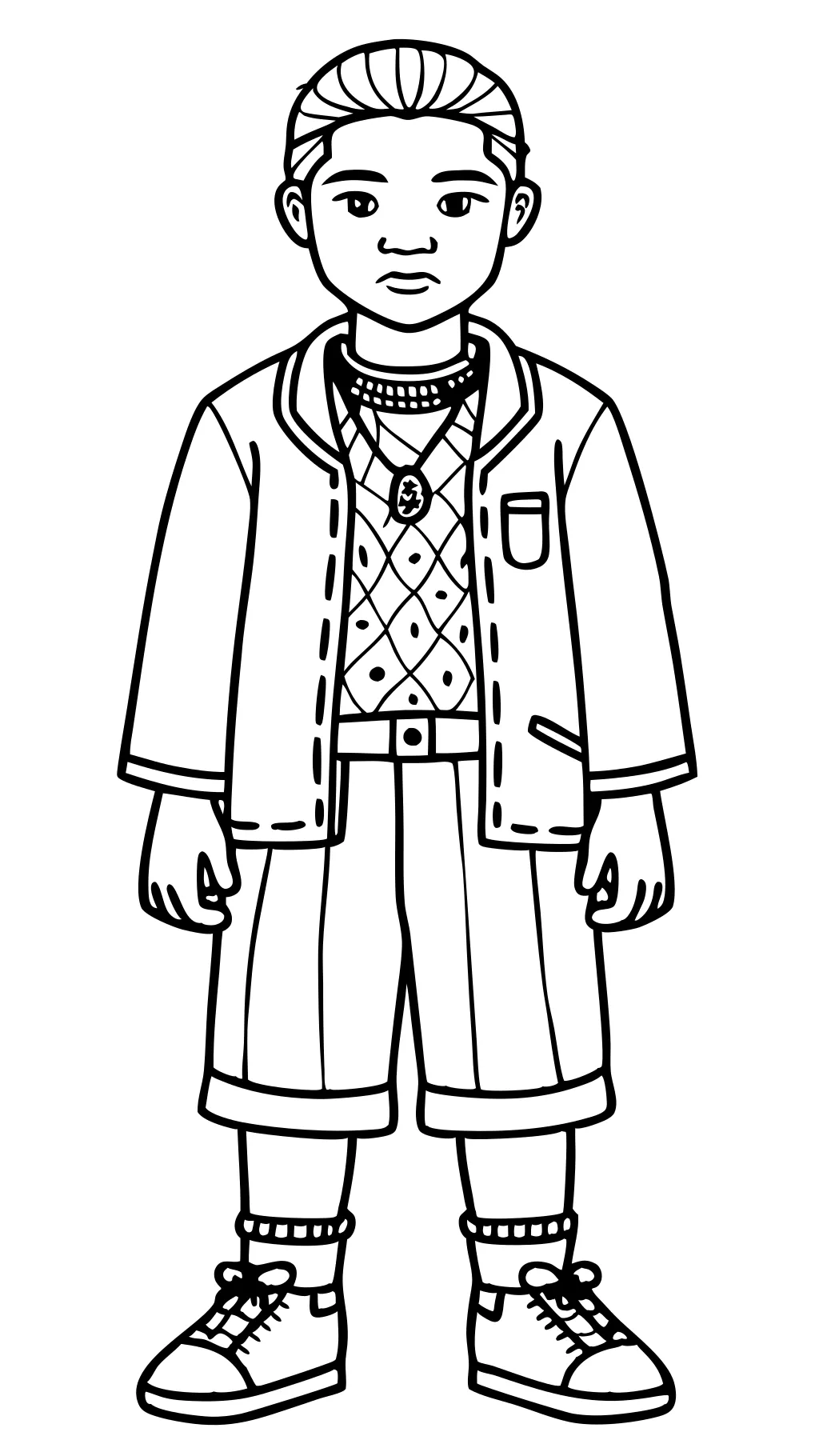 outfit coloring pages